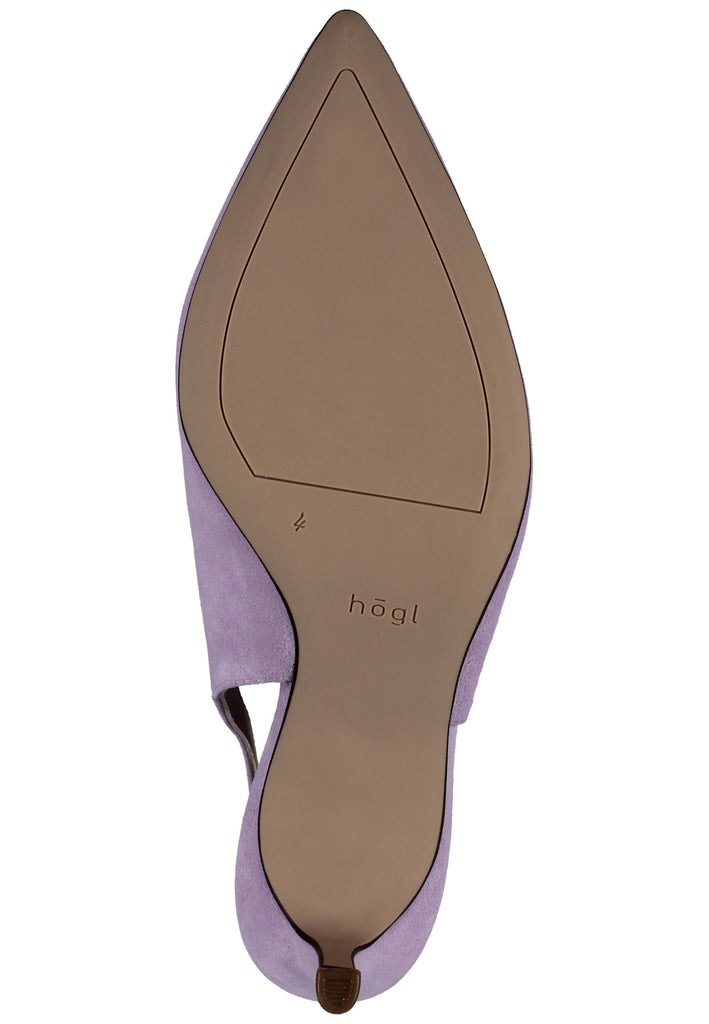 Högl Pumps Veloursleder Lavendel
