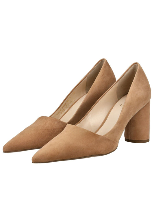 Högl Pumps Veloursleder Nougat