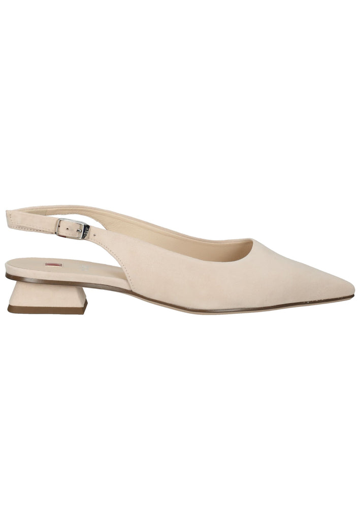 Högl Pumps Veloursleder Nude