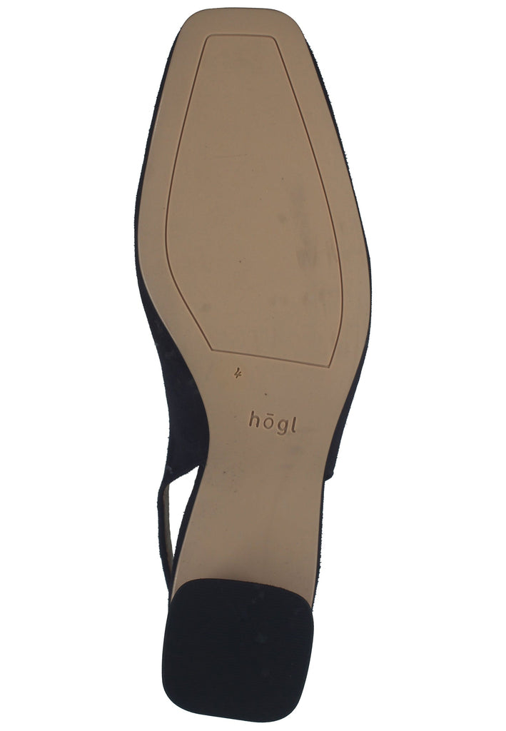 Högl Pumps Veloursleder Ocean