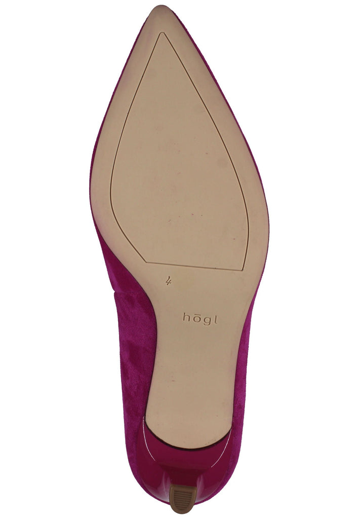 Högl Pumps Veloursleder Pink