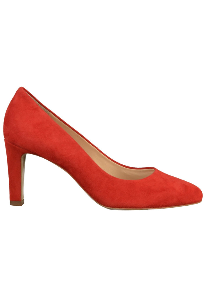 Högl Pumps Veloursleder Rot