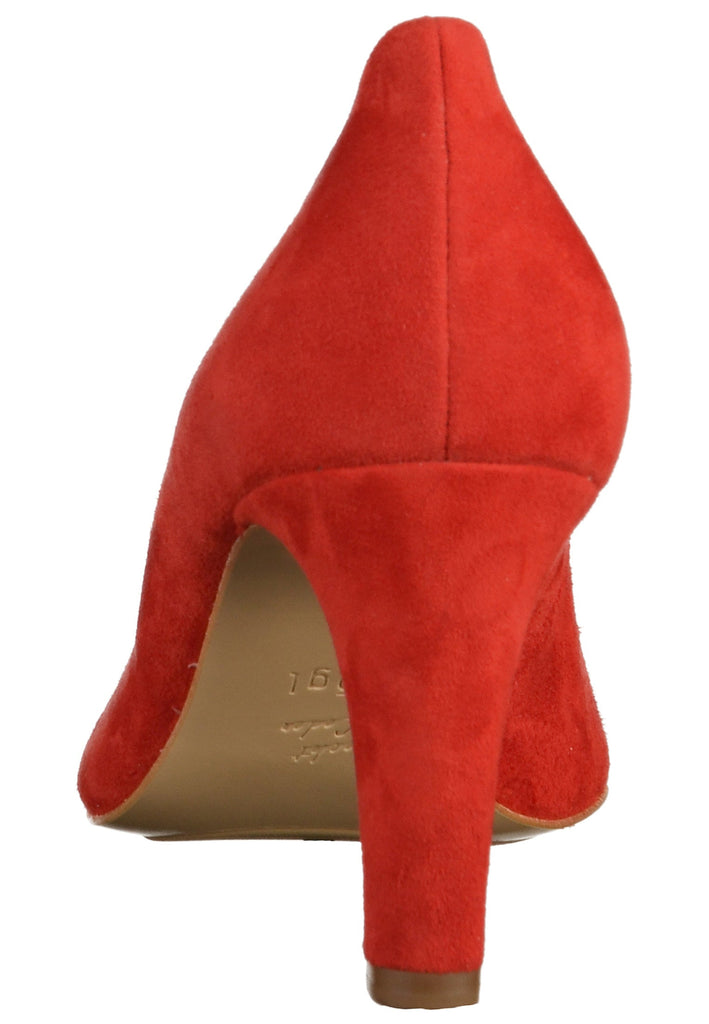 Högl Pumps Veloursleder Rot