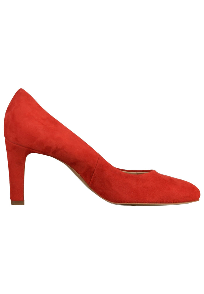 Högl Pumps Veloursleder Rot