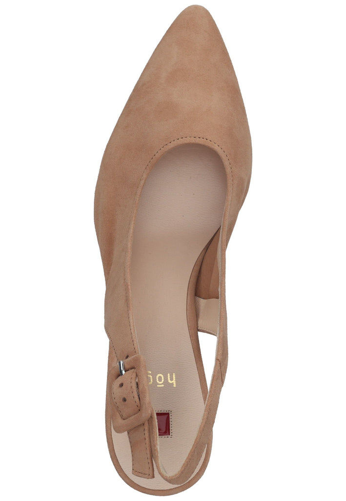 Högl Pumps Veloursleder Sand
