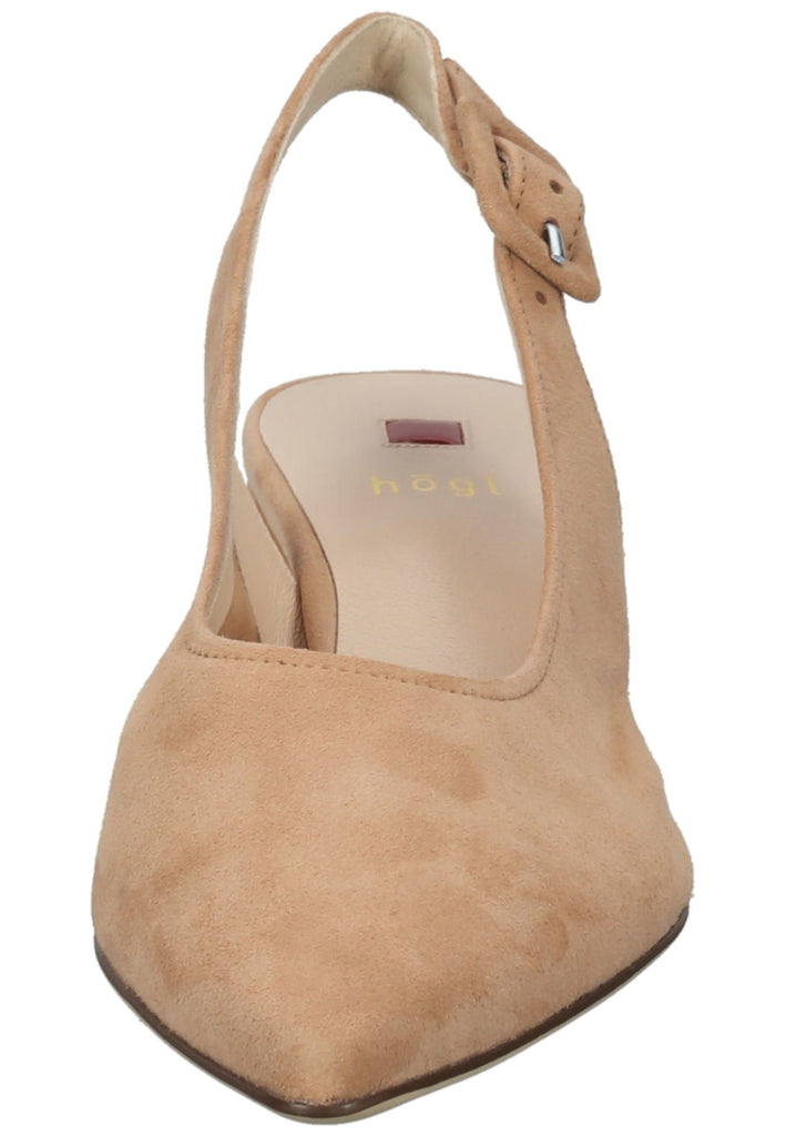 Högl Pumps Veloursleder Sand