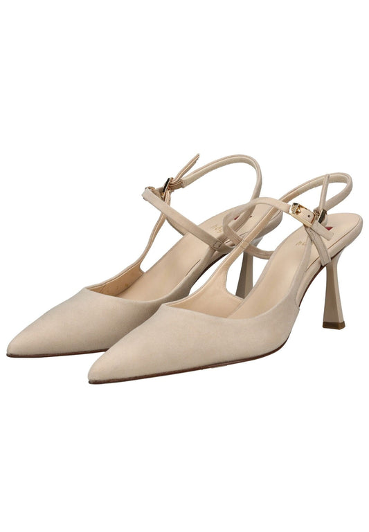 Högl Pumps Veloursleder Sand