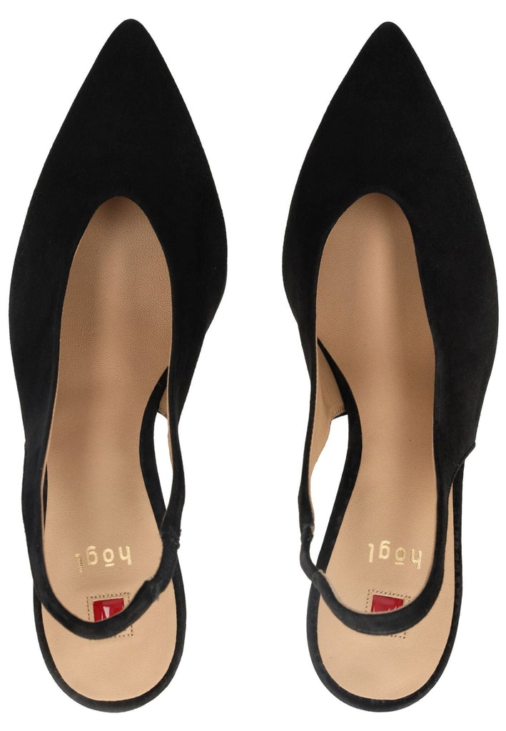 Högl Pumps Veloursleder Schwarz