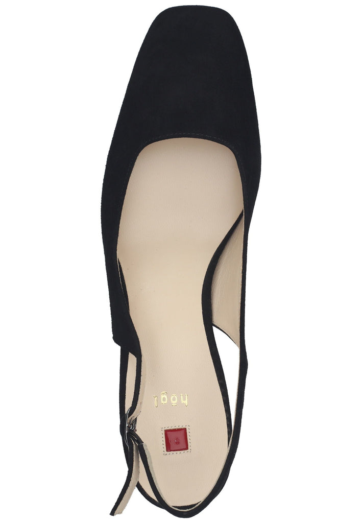 Högl Pumps Veloursleder Schwarz