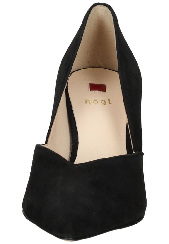 Högl Pumps Veloursleder Schwarz