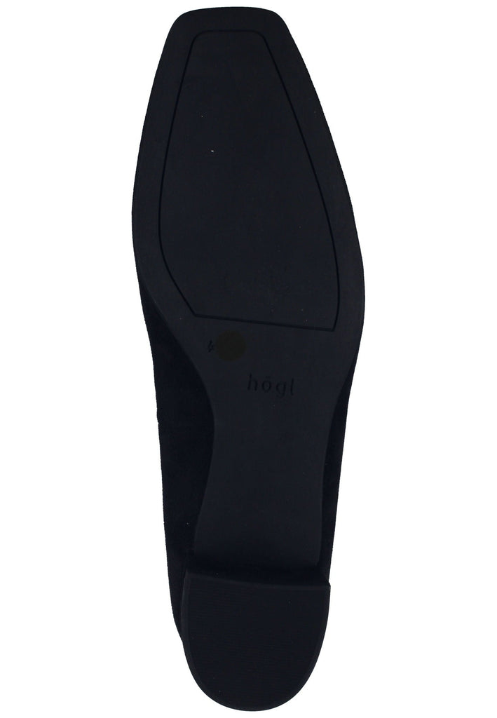 Högl Pumps Veloursleder Schwarz