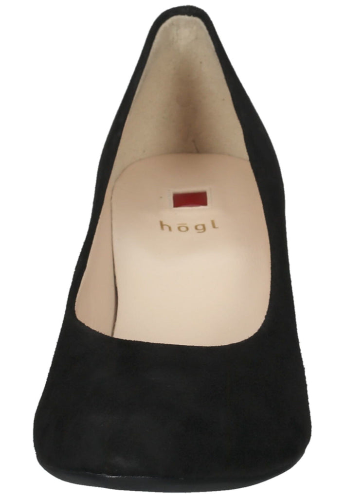 Högl Pumps Veloursleder Schwarz