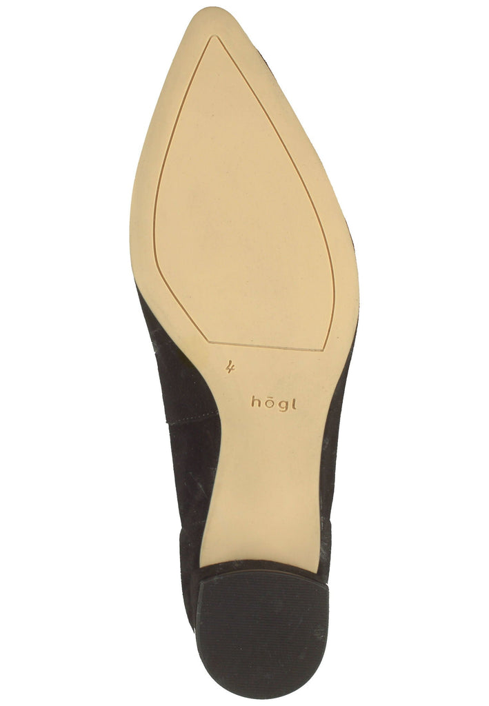 Högl Pumps Veloursleder Schwarz