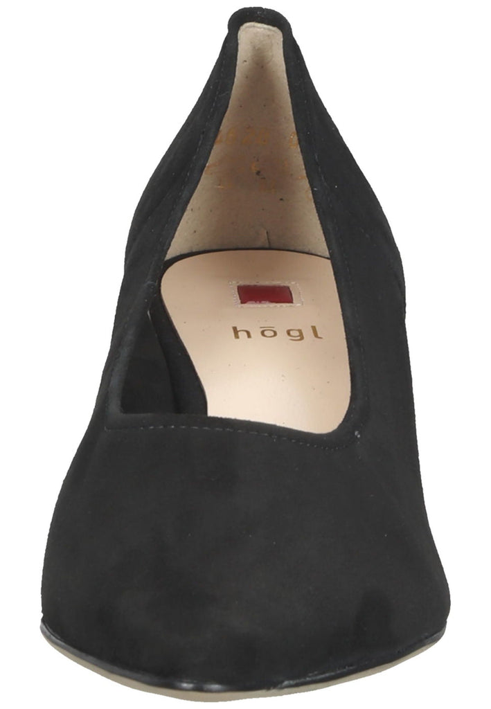 Högl Pumps Veloursleder Schwarz