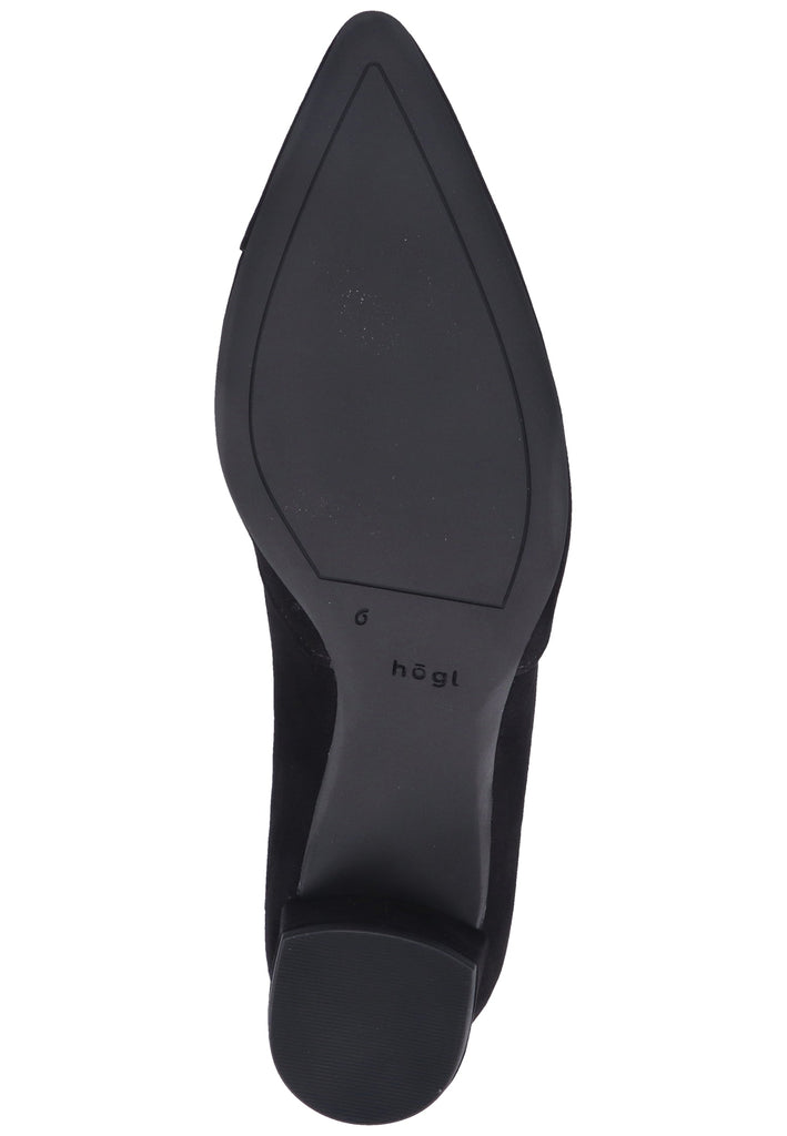 Högl Pumps Veloursleder Schwarz