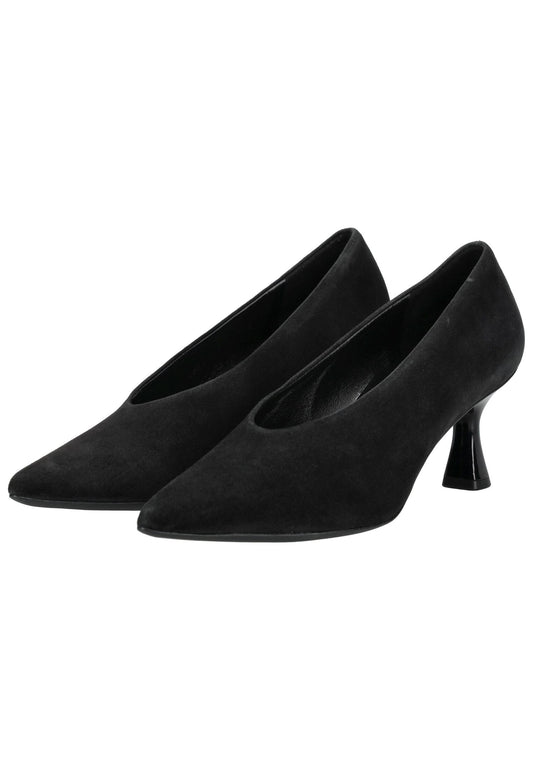 Högl Pumps Veloursleder Schwarz