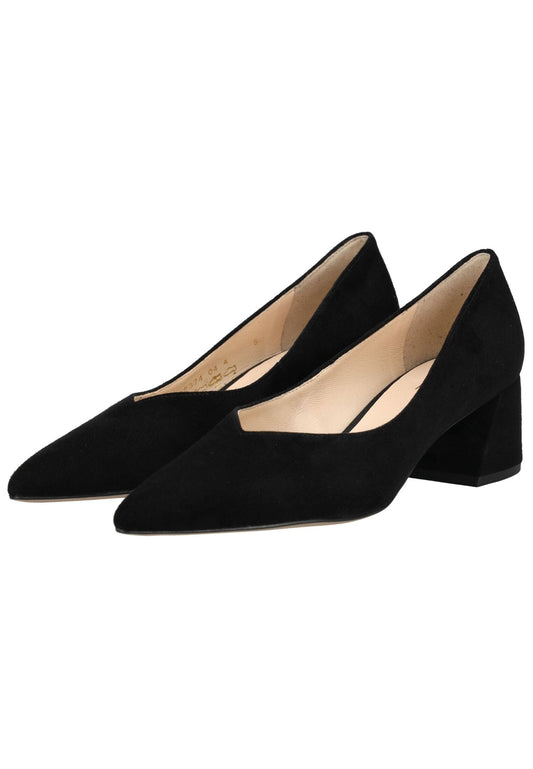 Högl Pumps Veloursleder Schwarz