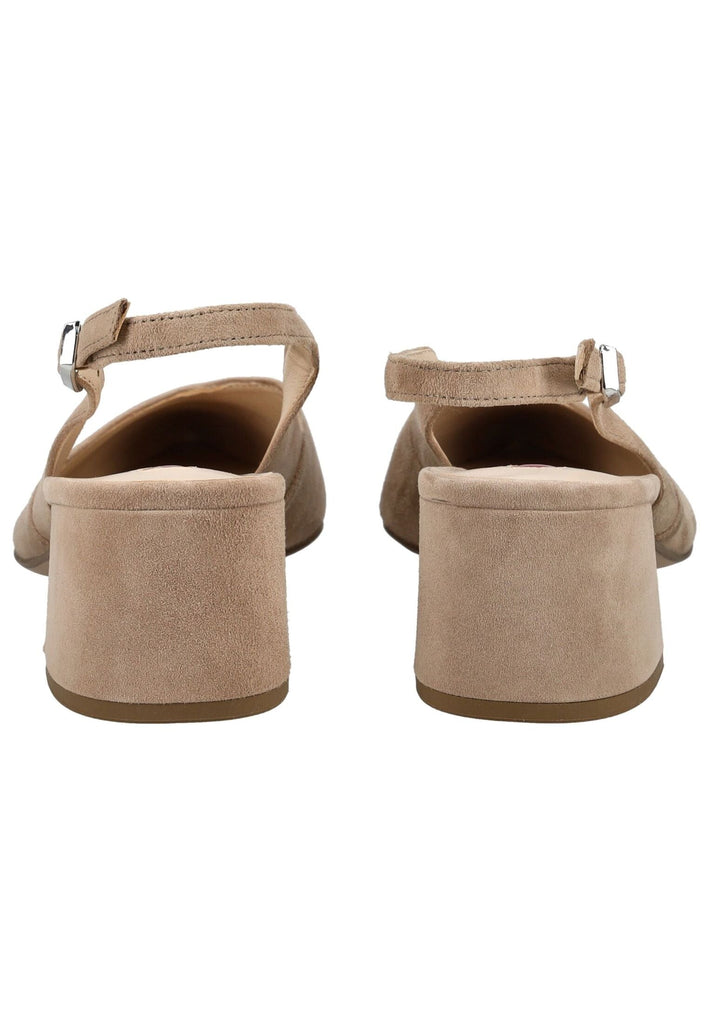 Högl Pumps Veloursleder Taupe