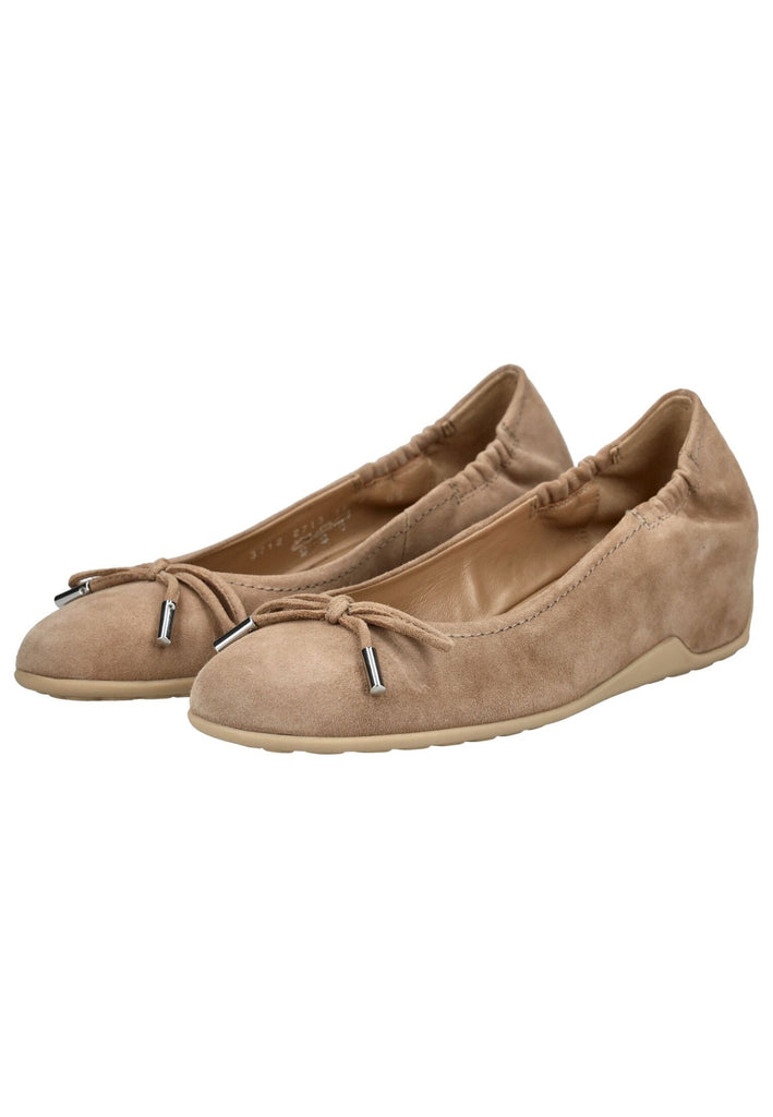 Högl Pumps Veloursleder Taupe