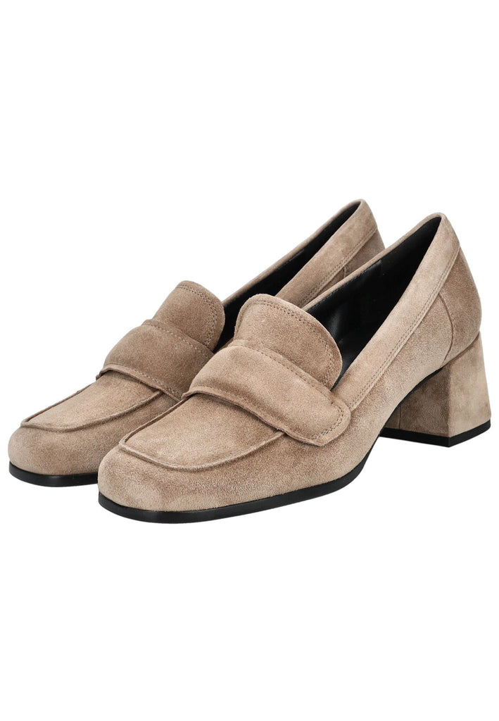 Högl Pumps Veloursleder Taupe