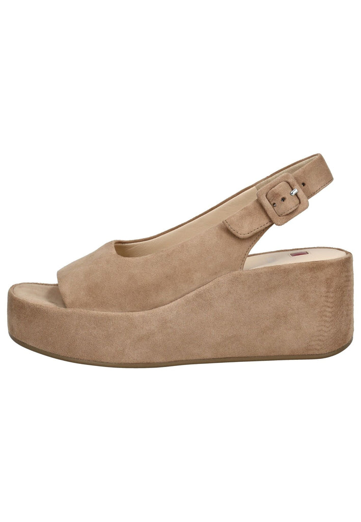 Sandalen Högl Sandalen Veloursleder Taupe