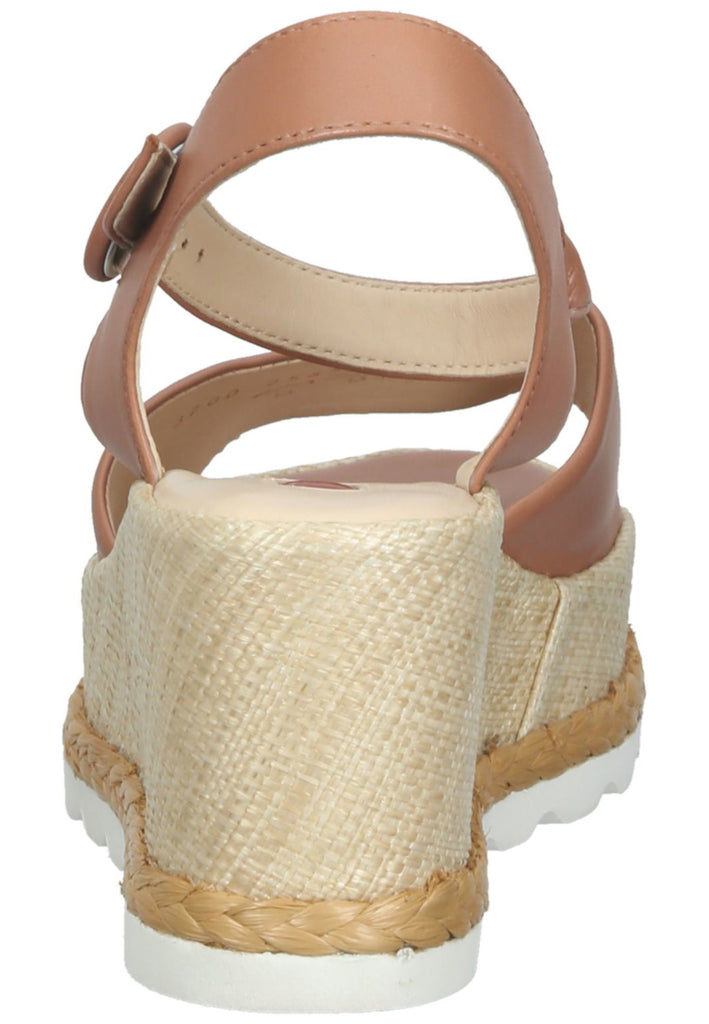 Högl Sandalen Leder Braun/Beige