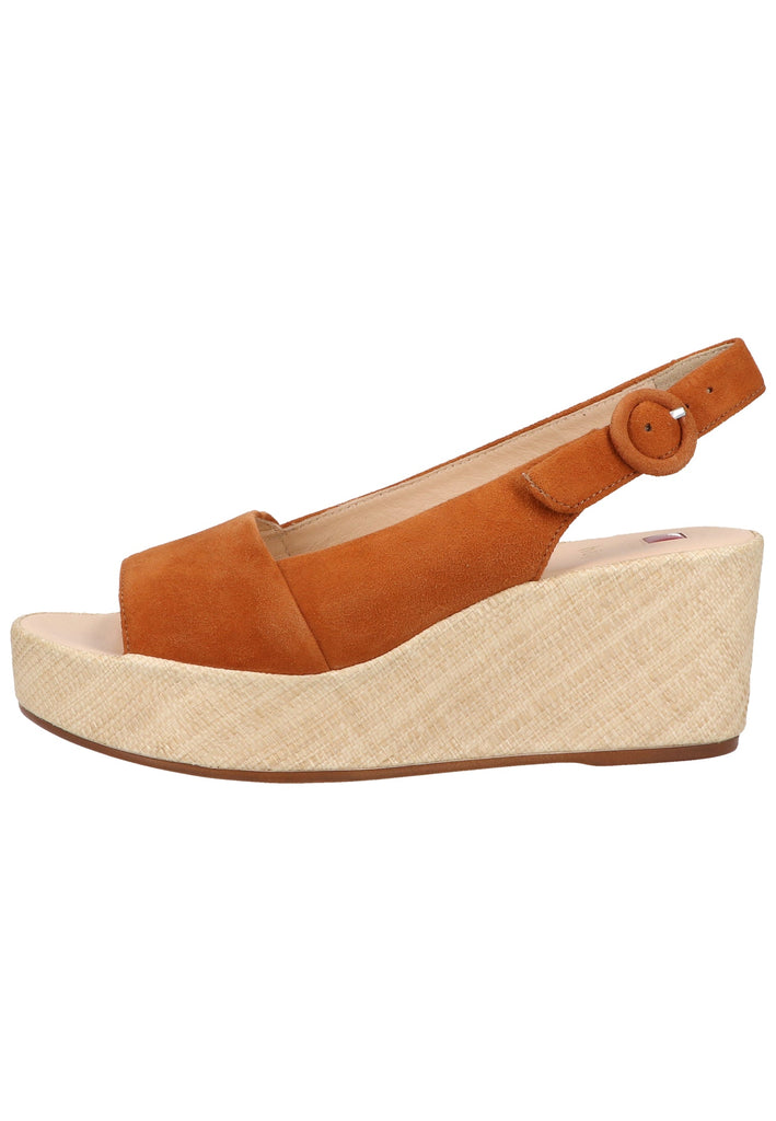 Högl Sandalen Leder Braun/Beige