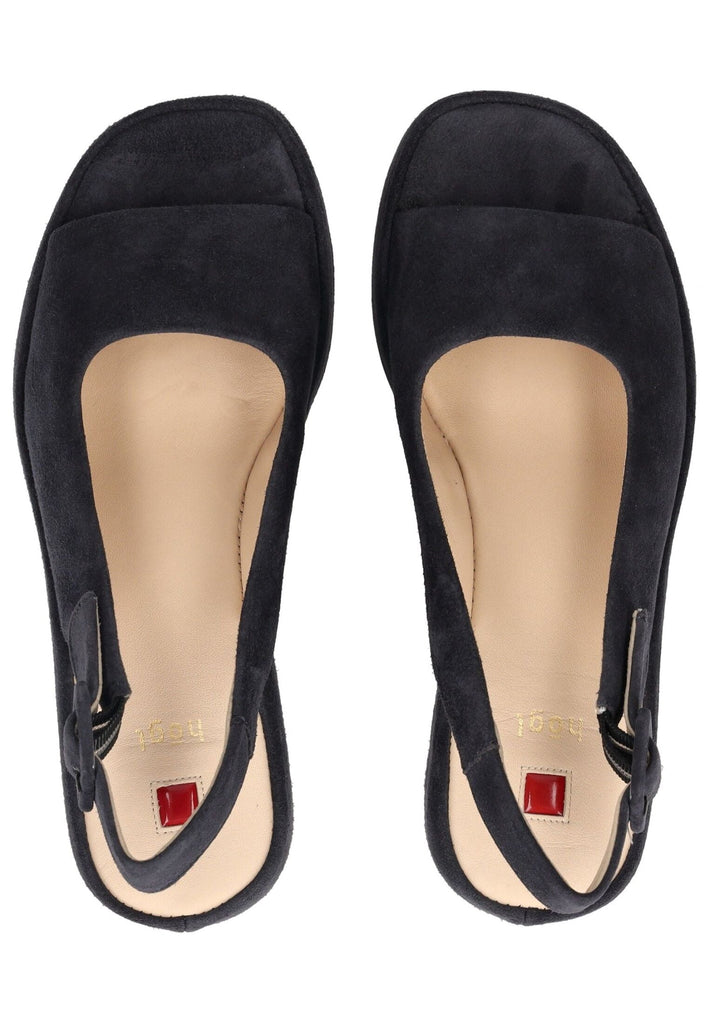 Högl Sandalen Leder Dunkelblau