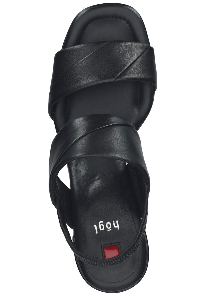 Högl Sandalen Leder Schwarz