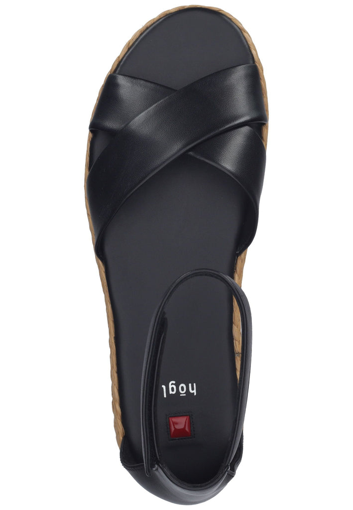 Högl Sandalen Leder Schwarz