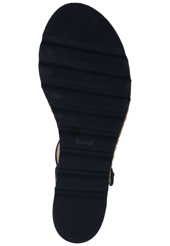 Högl Sandalen Leder Schwarz