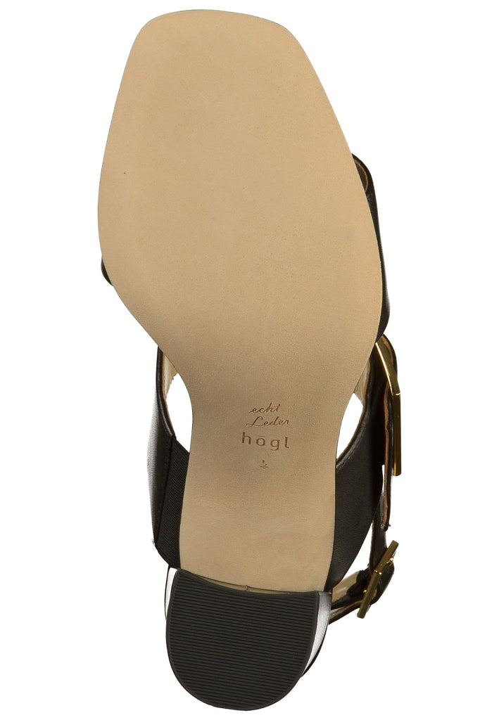 Högl Sandalen Leder Schwarz