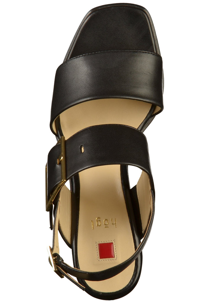 Högl Sandalen Leder Schwarz