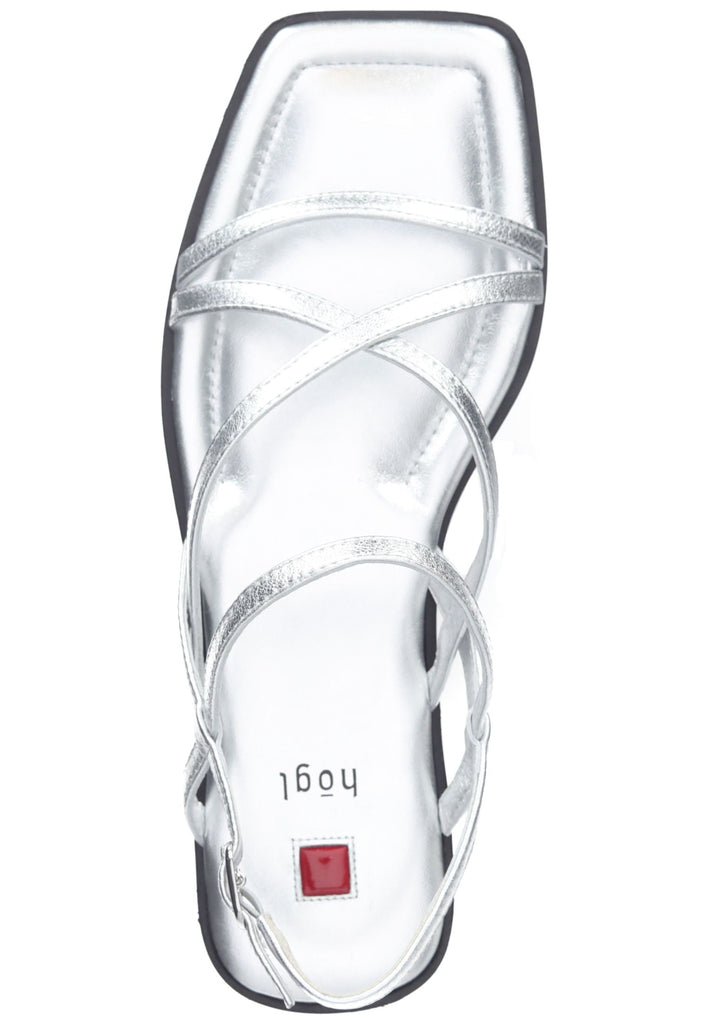 Högl Sandalen Leder Silber
