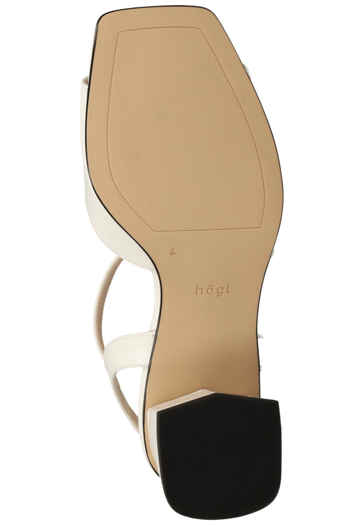 Högl Sandalen Leder Weiß
