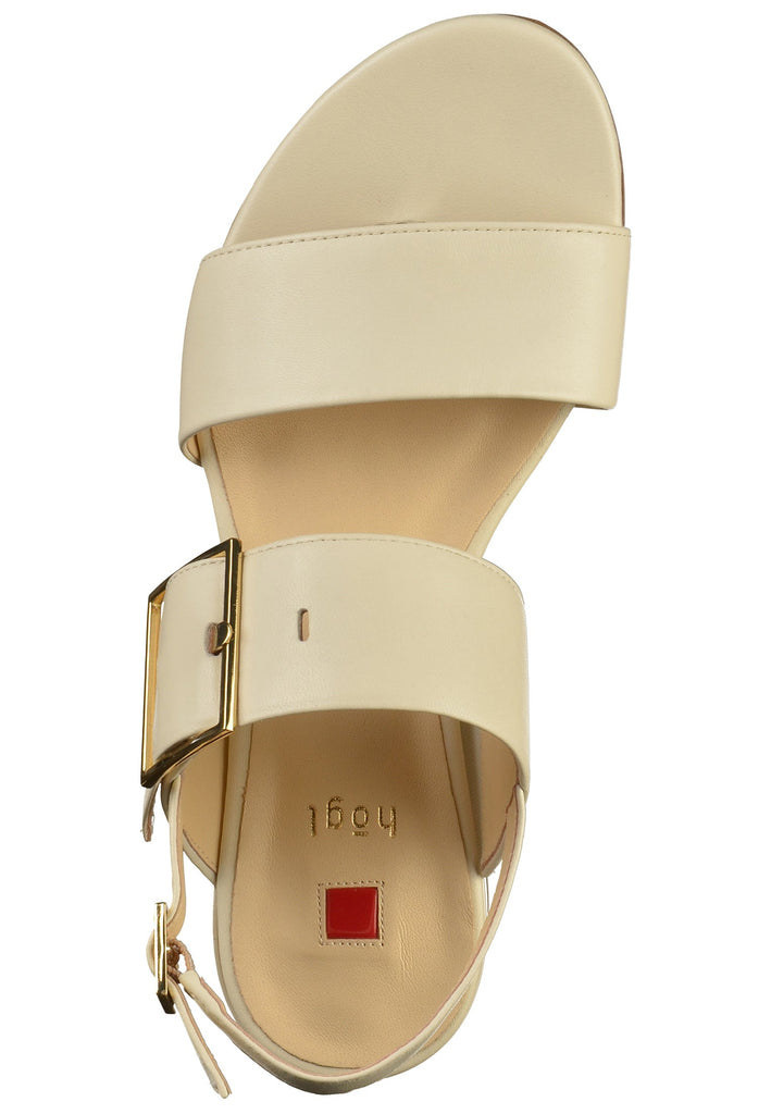 Högl Sandalen Leder Weiß