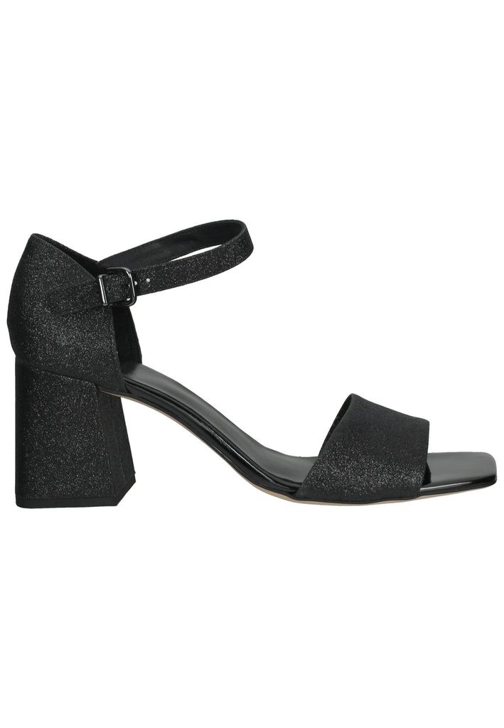 Högl Sandalen Lederimitat Schwarz