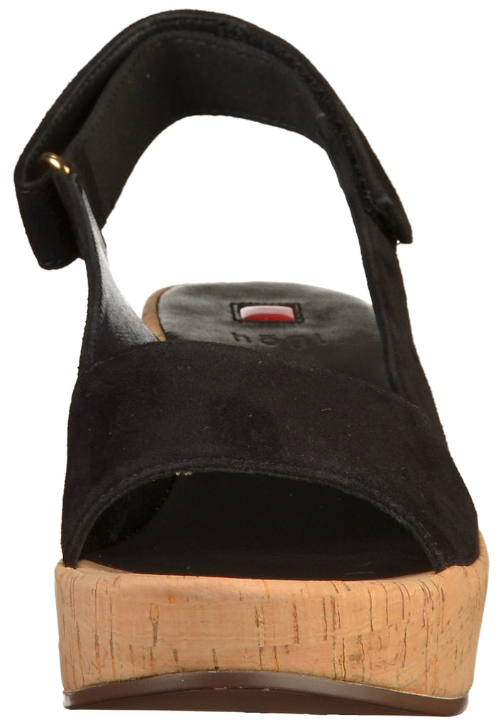 Högl Sandalen Nubukleder Schwarz