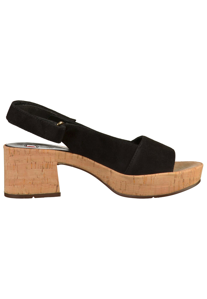 Högl Sandalen Nubukleder Schwarz