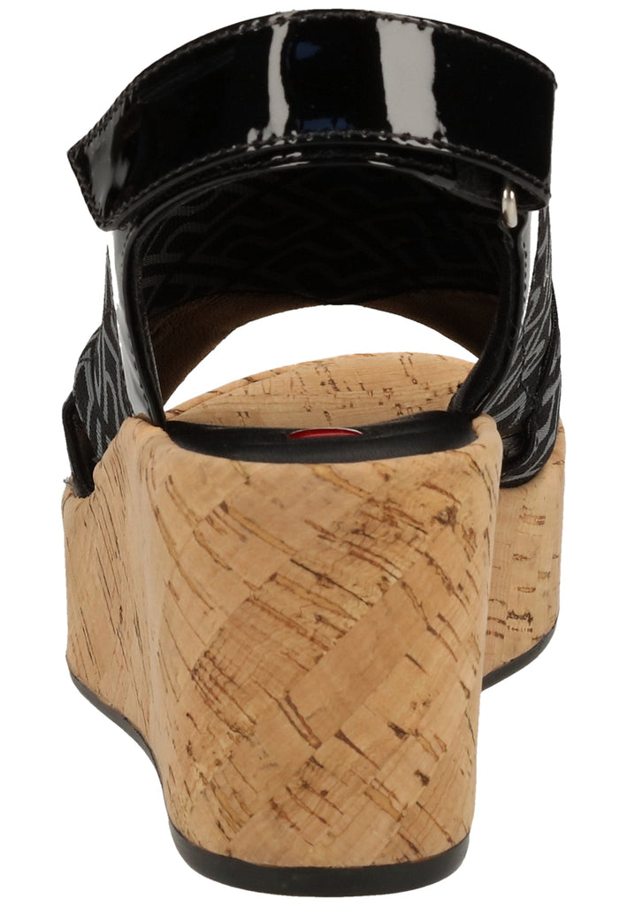 Högl Sandalen Textil Schwarz