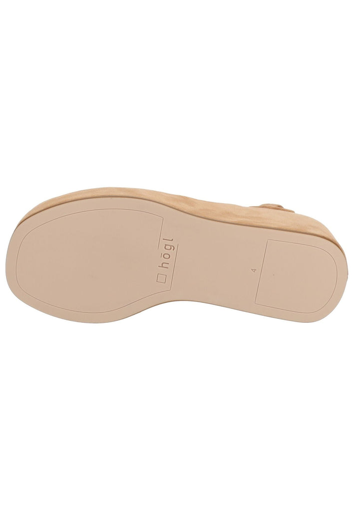 Högl Sandalen Veloursleder Braun