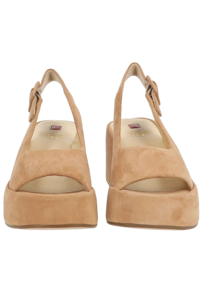 Högl Sandalen Veloursleder Braun