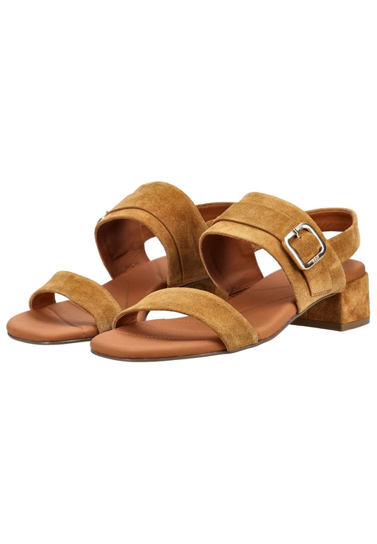 Högl Sandalen Veloursleder Camel