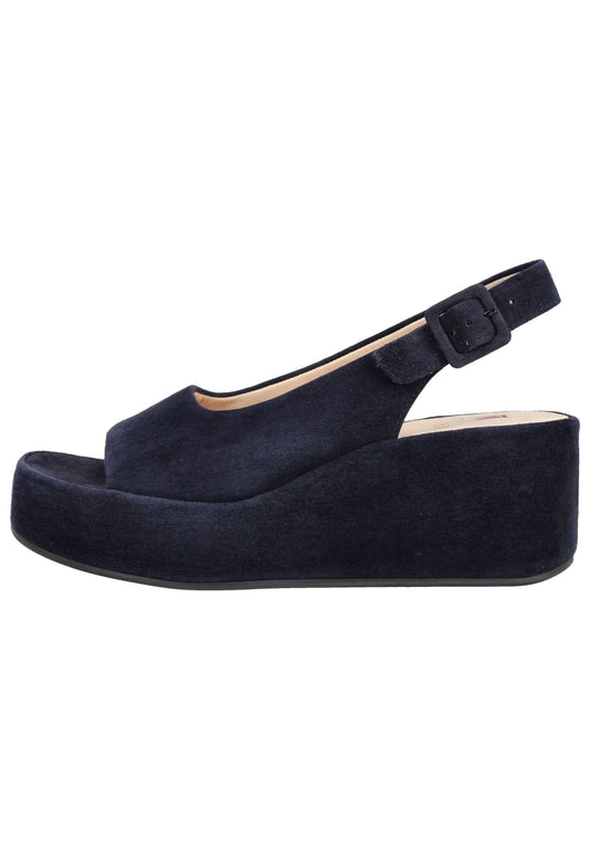 Högl Sandalen Veloursleder Dunkelblau