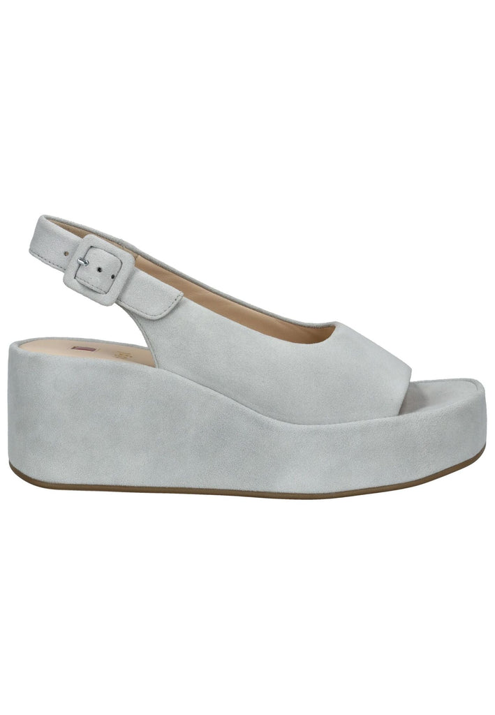 Högl Sandalen Veloursleder Hellblau