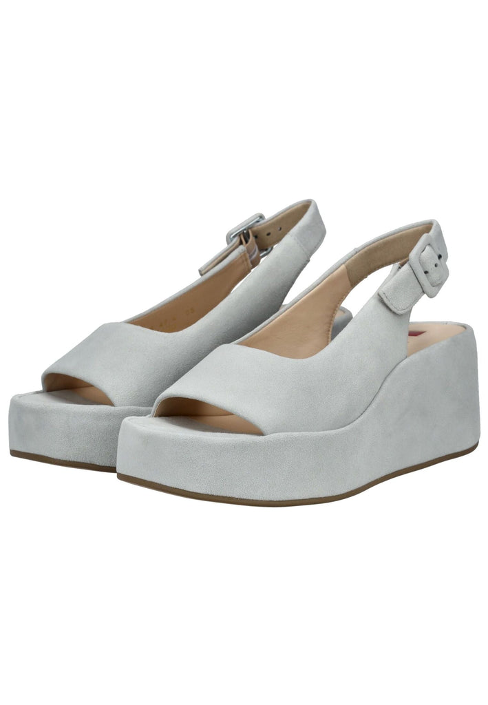 Högl Sandalen Veloursleder Hellblau