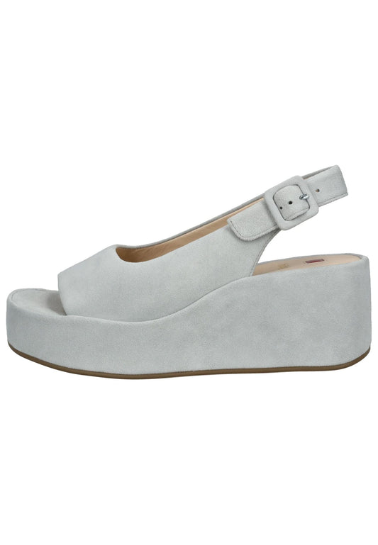 Högl Sandalen Veloursleder Hellblau
