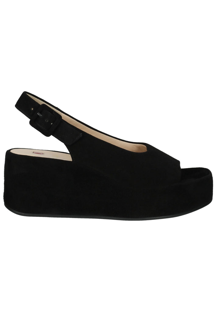 Högl Sandalen Veloursleder Schwarz