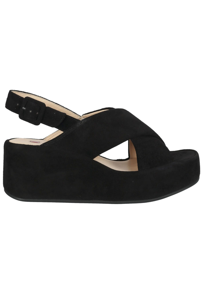 Högl Sandalen Veloursleder Schwarz