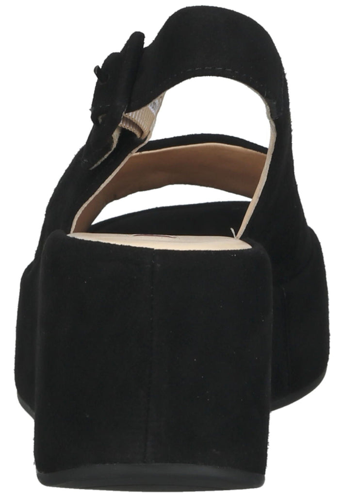 Högl Sandalen Veloursleder Schwarz